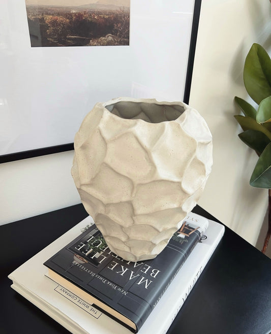 Vinci Sculptural Hive Vase