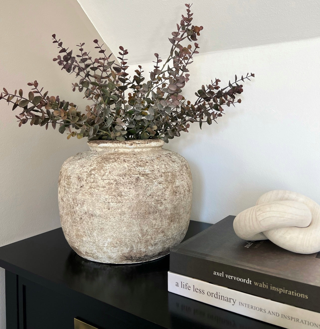 Indie Sand Stone Vase