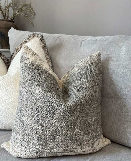 Loux Grey Ombre Cushion 45cm x 45cm